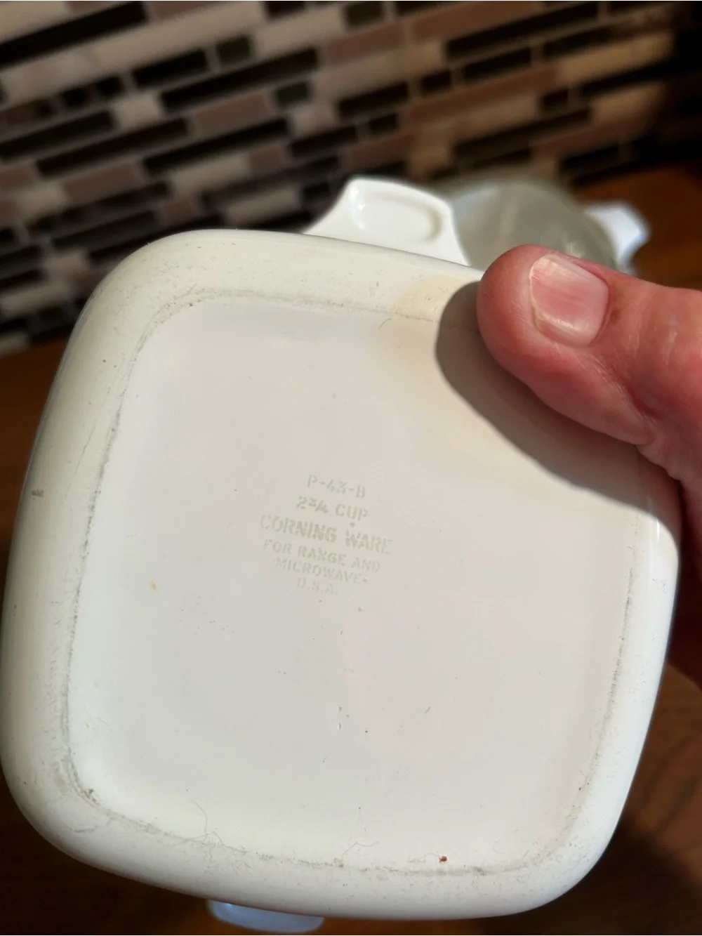 Vintage Corningware Spice of Life Casserole Dish 2.75 Cup- Set of 2 P43-B w/lids